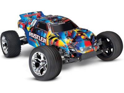 Traxxas Rustler 1:10 RTR červený