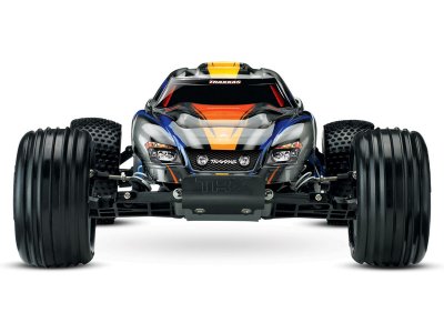 Traxxas Nitro Rustler 1:10 TQi RTR modrý