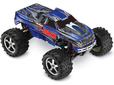 Traxxas Nitro T-Maxx 3.3 1:8 TQi Bluetooth RTR černý