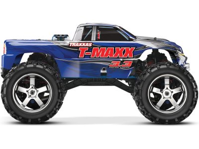 Traxxas Nitro T-Maxx 3.3 1:8 TQi Bluetooth RTR černý