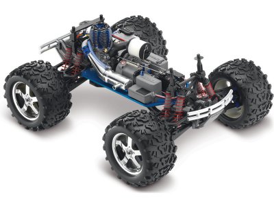 Traxxas Nitro T-Maxx 3.3 1:8 TQi Bluetooth RTR černý