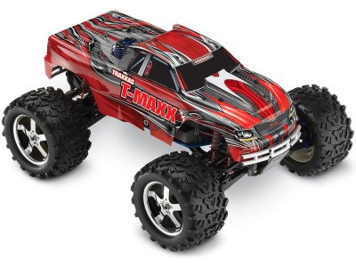 Traxxas Nitro T-Maxx 3.3 1:8 TQi Bluetooth RTR červený