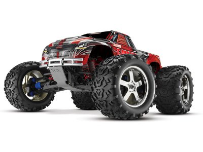 Traxxas Nitro T-Maxx 3.3 1:8 TQi Bluetooth RTR červený