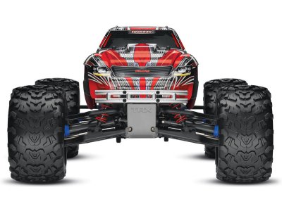 Traxxas Nitro T-Maxx 3.3 1:8 TQi Bluetooth RTR červený