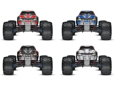 Traxxas Nitro T-Maxx 3.3 1:8 TQi Bluetooth RTR červený