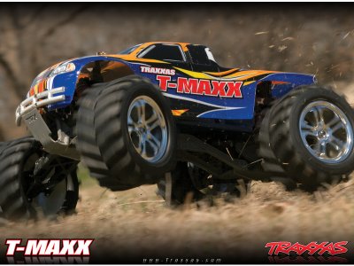 Traxxas Nitro T-Maxx Classic 1:8 RTR modrý