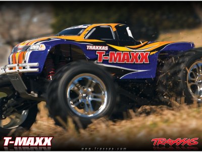 Traxxas Nitro T-Maxx Classic 1:8 RTR modrý