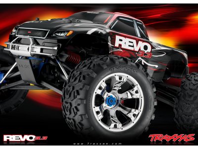 Traxxas Nitro Revo 1:8 TQi s BlueTooth RTR modré