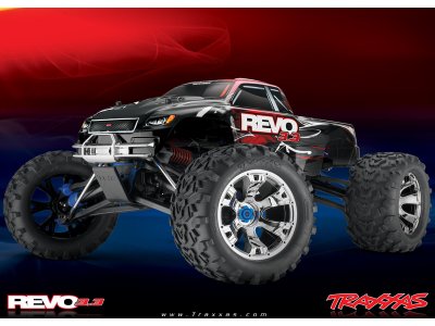 Traxxas Nitro Revo 1:8 TQi s BlueTooth RTR modré