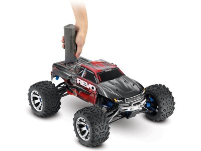 Traxxas Nitro Revo 1:8 TQi s BlueTooth RTR modré