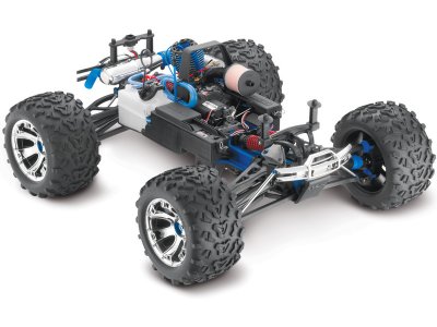 Traxxas Nitro Revo 1:8 TQi s BlueTooth RTR modré