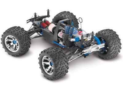 Traxxas Nitro Revo 1:8 TQi s BlueTooth RTR modré