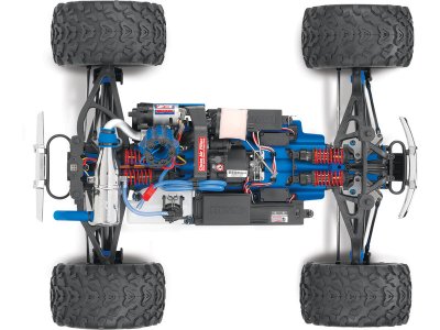 Traxxas Nitro Revo 1:8 TQi s BlueTooth RTR modré