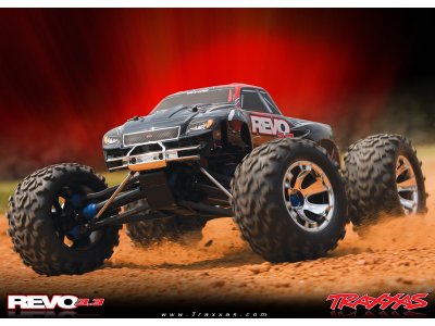 Traxxas Nitro Revo 1:8 TQi s BlueTooth RTR modré