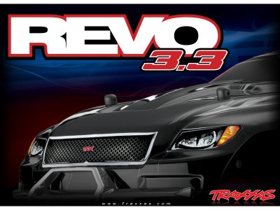 Traxxas Nitro Revo 1:8 TQi s BlueTooth RTR modré