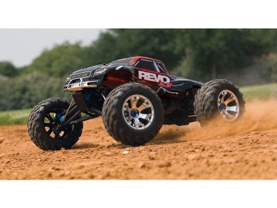 Traxxas Nitro Revo 1:8 TQi s BlueTooth RTR modré