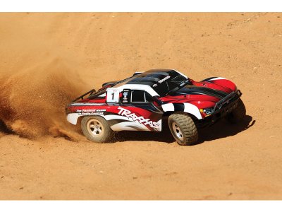 Traxxas Slash 1:10 RTR modrý-X