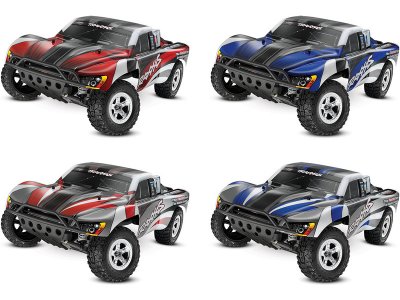 Traxxas Slash 1:10 RTR modrý-X