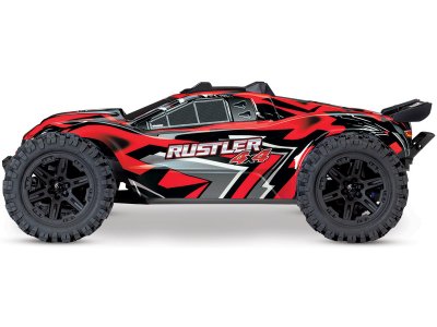 Traxxas Rustler 1:10 4WD RTR červený