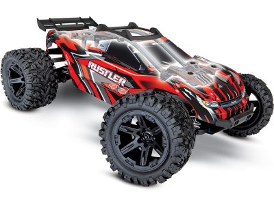 Traxxas Rustler 1:10 4WD RTR červený