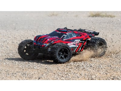 Traxxas Rustler 1:10 4WD RTR červený