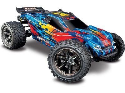 Traxxas Rustler 1:10 VXL 4WD TQi RTR červený