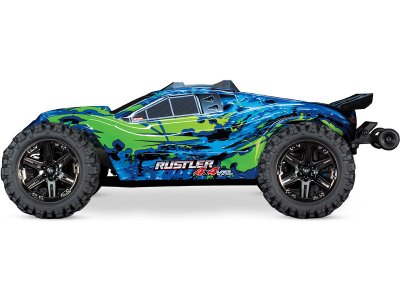 Traxxas Rustler 1:10 VXL 4WD TQi RTR červený