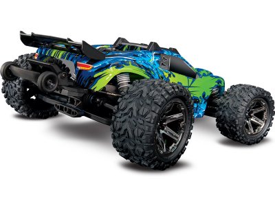 Traxxas Rustler 1:10 VXL 4WD TQi RTR červený