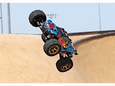 Traxxas Rustler 1:10 VXL 4WD TQi RTR červený