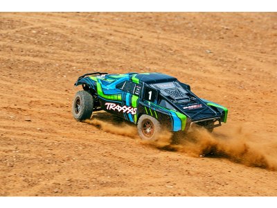 Traxxas Slash Ultimate 1:10 4WD VXL TQi RTR zelený