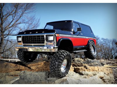 Traxxas TRX-4 Ford Bronco 1:10 TQi RTR červené