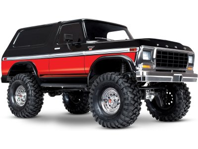 Traxxas TRX-4 Ford Bronco 1:10 TQi RTR červené