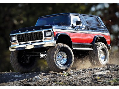 Traxxas TRX-4 Ford Bronco 1:10 TQi RTR červené