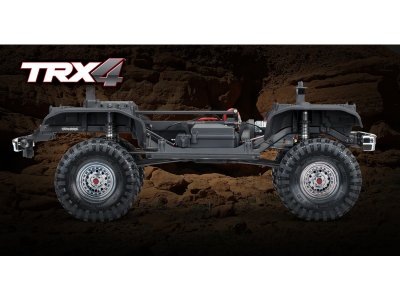 Traxxas TRX-4 Ford Bronco 1:10 TQi RTR červené