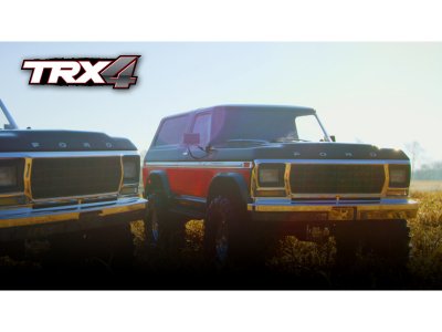 Traxxas TRX-4 Ford Bronco 1:10 TQi RTR červené