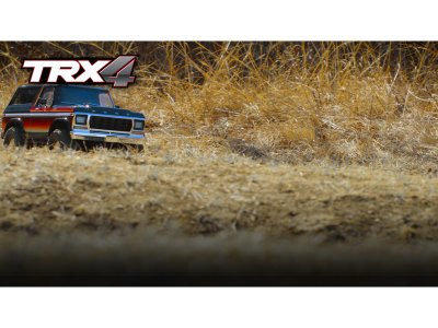 Traxxas TRX-4 Ford Bronco 1:10 TQi RTR červené