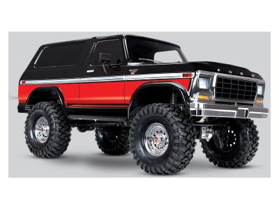 Traxxas TRX-4 Ford Bronco 1:10 TQi RTR červené