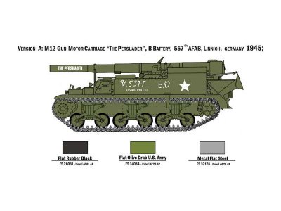 Italeri 7076 Samohybné dělo 1/