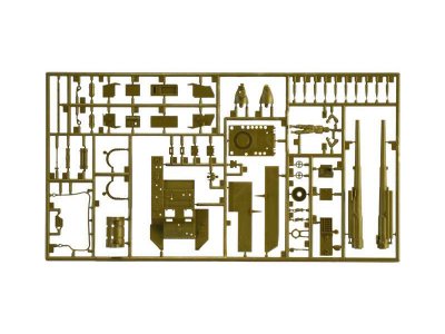 Italeri 7076 Samohybné dělo 1/