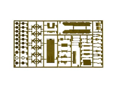 Italeri 7076 Samohybné dělo 1/