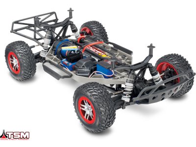 Traxxas Slash 1:10 VXL 4WD TQi RTR červený