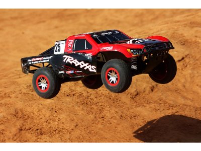 Traxxas Slash 1:10 VXL 4WD TQi RTR červený