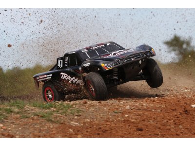 Traxxas Slash 1:10 VXL 4WD TQi RTR červený