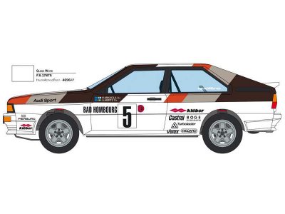 Italeri 3642 Audi Quatro 1:24