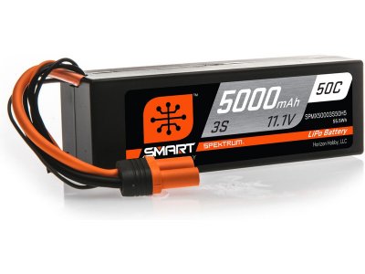 Spektrum Smart LiPo 11.1V 5000mAh 50C HC IC5