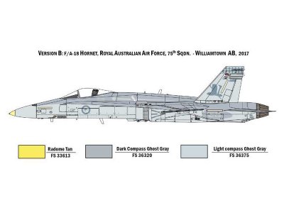 Italeri 1429 F/A 18 Hornet Swi