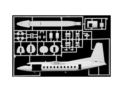 Italeri 1430 Kokker F27 1:72