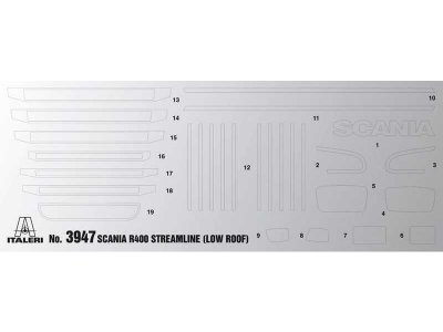 Italeri 3947 Scania R400 1:24