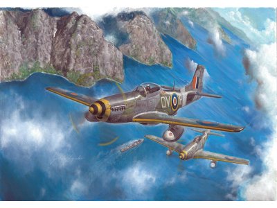 Italeri 2745 Mustang Mk.IVa