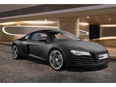 Revell 07057 Audi R8 black 1/2